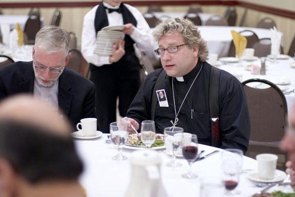 Fr. Philip Raczka and Fr. Wade (from Florida)